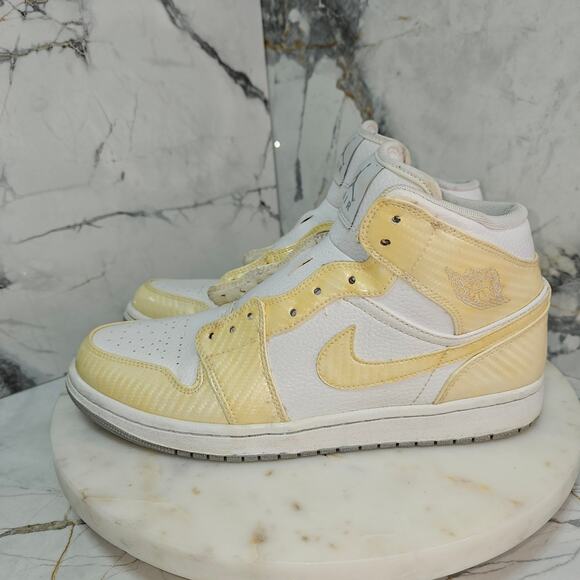 Nike Air Jordan 1 Phat \'White Wolf Grey\' Mens Size 10 High Tops * No Laces main image 8